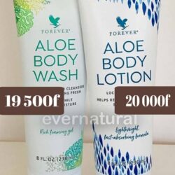 ALOE BODY WASH et LOTION
